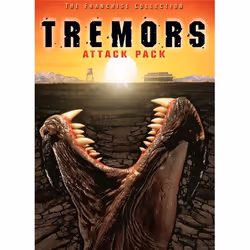 Universal Tremors Attack Pack, DVD, English, Comedy, Horror, 2D, Universal, 4 discs