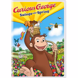 Universal Curious George Swings into Spring, Animated film/cartoon, DVD, U, English, Family, 2D