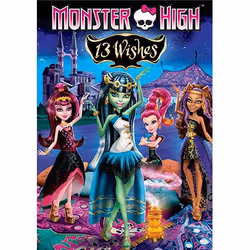 Universal Monster High: 13 Wishes, Animated film/cartoon, DVD, U, English, Teen & young adults, Family