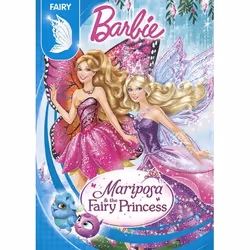 Universal Barbie Mariposa & the Fairy Princess, Animated film/cartoon, DVD, U, English, Adventure, Family, Fantasy, 2D