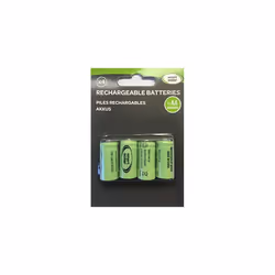 Set of 4-Smart Solar Rechargeable Batteries-2/3 AA