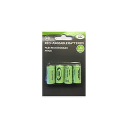 Set of 4-Smart Solar Rechargeable Batteries-2/3 AA