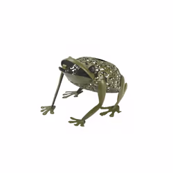 Solar Frog Silhouette Light Garden Light Figure Ornament