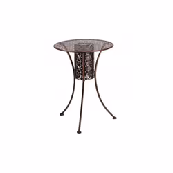 Stylish Smart Solar Illumina Silhouette Lit Table, Drinks Table