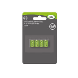 Smart Solar Rechargeable Batteries 1/3 AAA 80mAh- Pack of 4