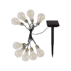 Smart Garden Solar Power Eureka Retro Lightbulbs LED String Lights 3.8m
