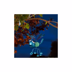 Smart Garden 3 Light Up Glow In The Dark Hanging GloBugs Purple, Yellow, Blue
