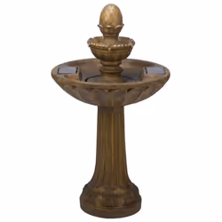 Smart Solar Queensbury 3 Tier Water Feature Stone Effect
