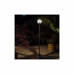 1.7m Lamp Post Whitehall 365 100 Lumen Smart Solar Powered Bright LED