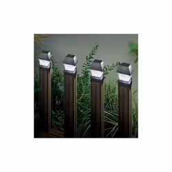 Superbright Welcome & Security Light - Set of 4 Solar 3 LED Post Lights