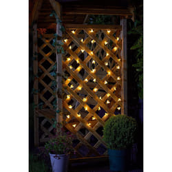 Smart Garden Outdoor Solar Powered 50 Buzzy Bee String Lights LEDs