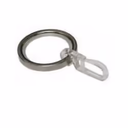 Gardinia Home Decor Curtain rings with gliding inlay for 20 mm, 20 mm, 4 mm