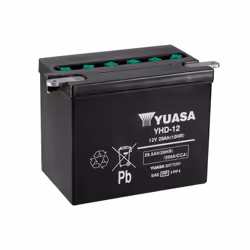 YUASA YHD-12 Battery without acid pack