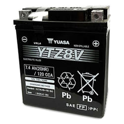 Yuasa YTZ8V vehicle battery AGM (Absorbed Glass Mat) 7.4 Ah 12 V 120 A Motorcycle