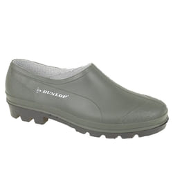 Dunlop Mens/Womens Waterproof Clog Garden Shoes Green - UK 9