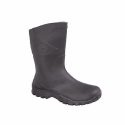 Mens Dunlop DEE CALF Half Length Wellington Black - 11 UK