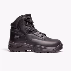 PRECISION SITEMASTER Black Full Grain Leather Boots - UK 8