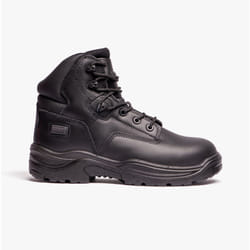 PRECISION SITEMASTER Black Full Grain Leather Boots - UK 8