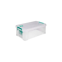 7.5 Litre Storage Box W250xD190xH160mm Clear