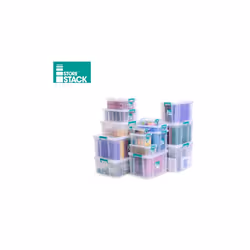 7.5 Litre Storage Box W250xD190xH160mm Clear