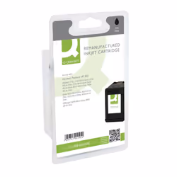 Q-Connect HP 302 Inkjet Cartridge Black F6U66AE-COMP OBF6U66AE