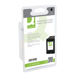 Q-Connect HP 302 Inkjet Cartridge Black F6U66AE-COMP OBF6U66AE