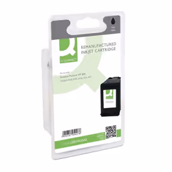 Q-Connect HP 304 Black Ink Cartridge Yield: 6ml N9K06AE-COMP OBN9K06AE