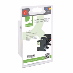 Remanufactured Q-Connect Brother  LC123 Ink Cartridges Multi-Pack LC123RBWBP-COMP OBLC123RB