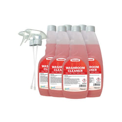 Washroom Cleaner Trigger Spray 750ml, Pack of 6 298