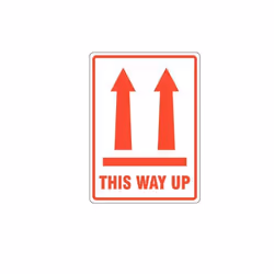 Hazel4D This Way Up Parcel Labels 109mm x 79mm (Roll 500) - VL108TH