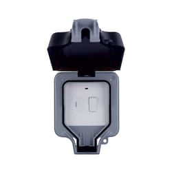 Masterplug WP53 13 A 1-Gang Storm Weatherproof Outdoor Switched Fused Connection Unit IP66 Rated