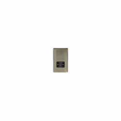 NEXUS METAL ANTIQUE BRASS DUAL VOLTAGE SHAVER SOCKET