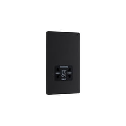 Evolve Dual Voltage Shaver Socket, 115/240V, Matt Black