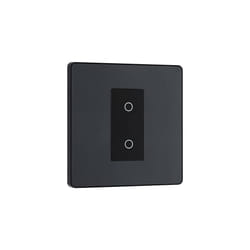 Evolve Single Touch Dimmer Switch, 2-Way Secondary, 200W, Matt Grey