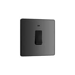 Evolve Double Pole with LED Indicator Switch, 20A, Black Chrome