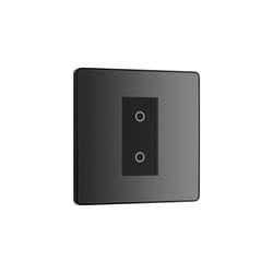 Evolve Single Touch Dimmer Switch, 2-Way Master, 200W, Black Chrome, Packaging May Vary