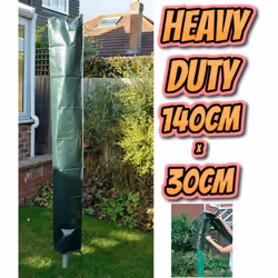 Waterproof Heavy Duty Rotary Washing Line Cover Clothes Airer Garden Parasol