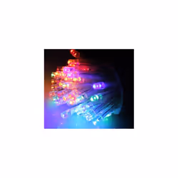 Christmas LED Fairy Lights Battery Operated - Xmas Tree Icicle String Table Wall - Multi Colour, 200