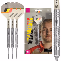 Darts Dimitri Van den Bergh Dream Maker G2 21G 90% Tungsten Swiss Point Steel Tip Darts Set