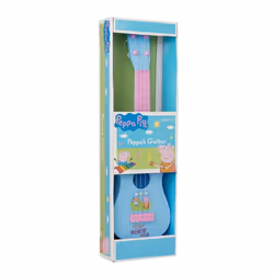 Large Peppa Pig Guitar - Create And Play Music - Peppa Pig Toys
