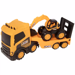 JCB MEGA TRANSPORTER WITH EXCAVATOR