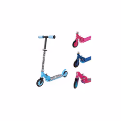 Inline Childrens Scooter | 2 Wheeled Kids' Scooter | Kids Push Scooter Adjustable Handle Height | Easy Foldable Kids 2 Wheele ...