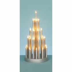 Premier 33 Light Silver Candlebridge 33cm - LI111317