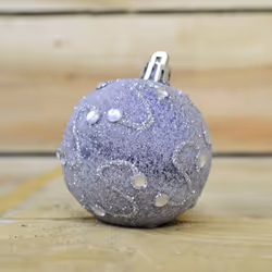 60mm Midnight Blue Christmas Baubles | 9 Assorted | Shatterproof Tree Decorations - Additional view 6