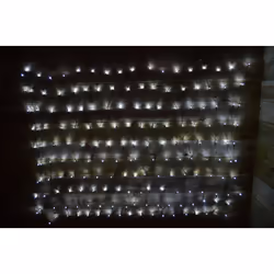 Premier 3.5m x 1.2m 360 LED Multi Action Christmas Net Window Light - Cool White