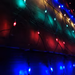 170cm x 120cm Multi Function Christmas Net Lights with 180 Multi Coloured LEDs