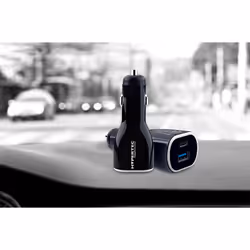 Hypertec HyperPower Universal Black Cigar lighter Fast charging Indoor