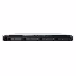 An all-in-one edge storage solutionThe compact 1U 4-bay Synology RackStation RS822+/RS822RP+ with its storage and connectivit ...