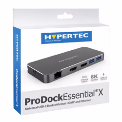Hypertec ProDock Essential X - Universal USB-C Dock with Dual HDMI and Ethernet - Additional view 5