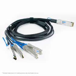 Hypertec DAC-40GBASE-CR4 QSFP+ to 4x10GBASE-CU SFP+ Active Cable Cisco Compatible- 1M, 40000 Mbit/s, QSFP+, QSFP+, CR4, 1 m, ...